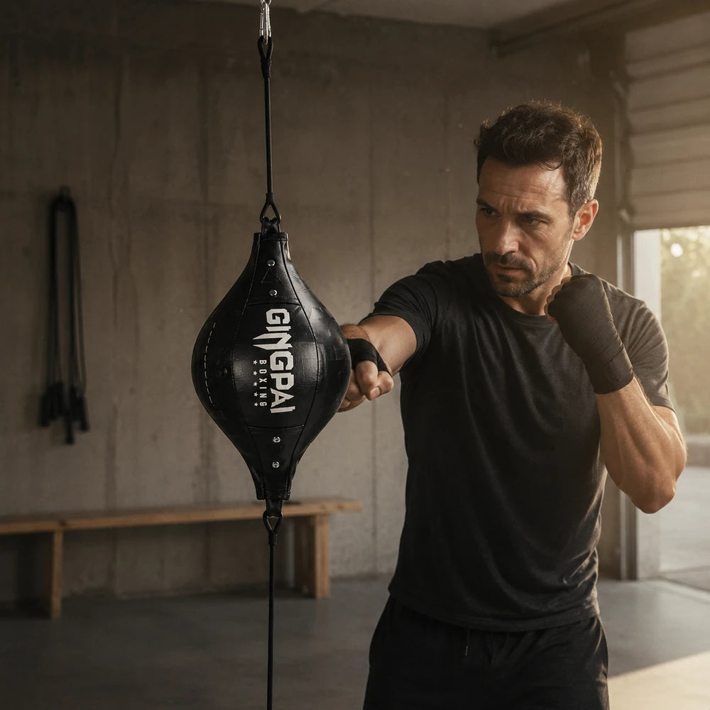 Ballon de Vitesse Ovale Boxe – Fixation Haut et Bas