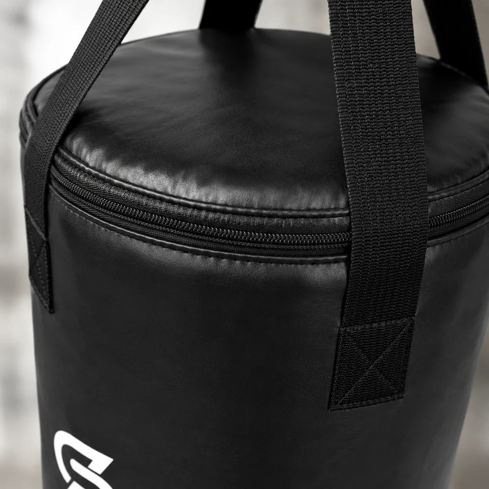 Sac de Frappe Suspendu Cuir PU – Sangles, Livré Vide
