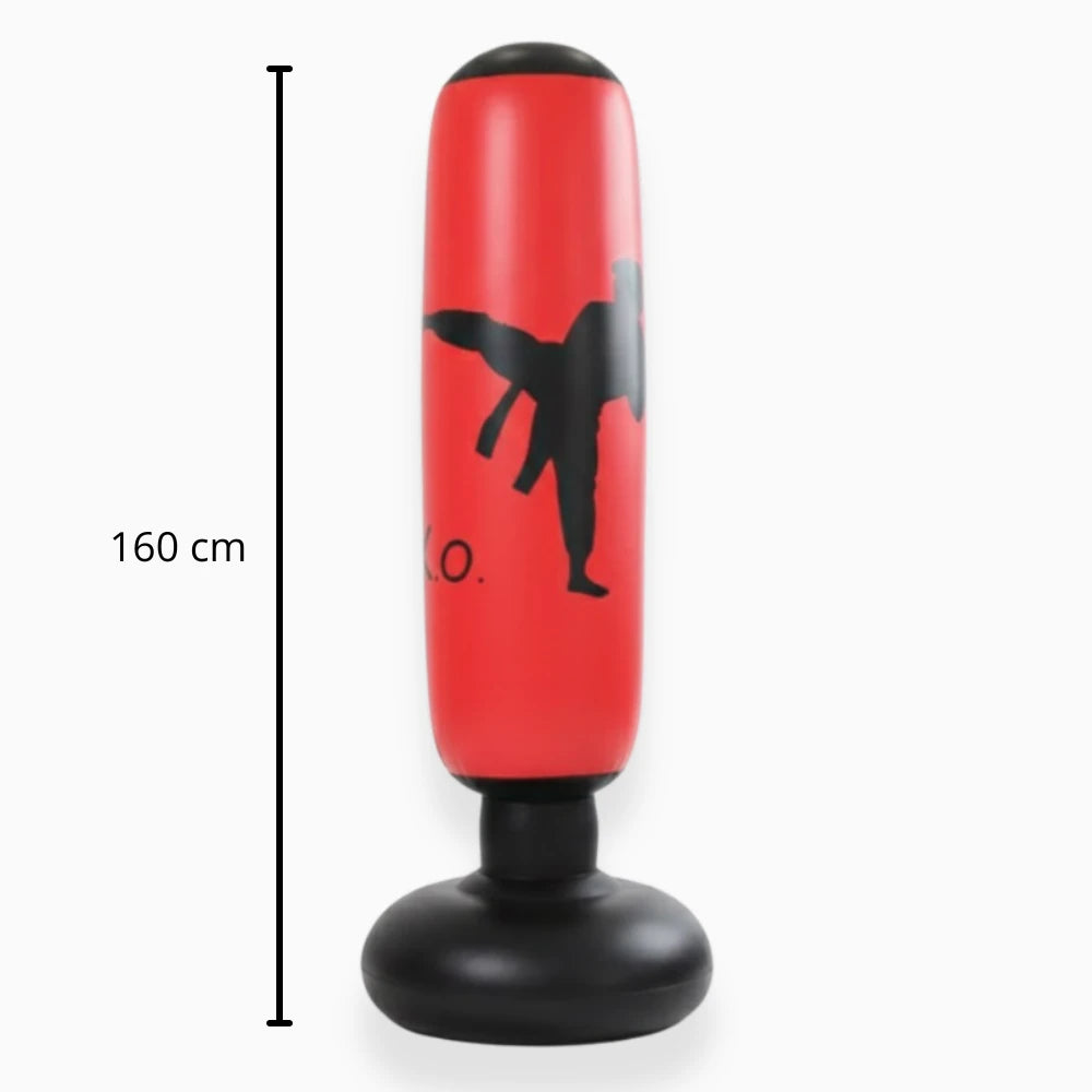 Punching Ball Gonflable sur Pied 160 cm – Sans Percer