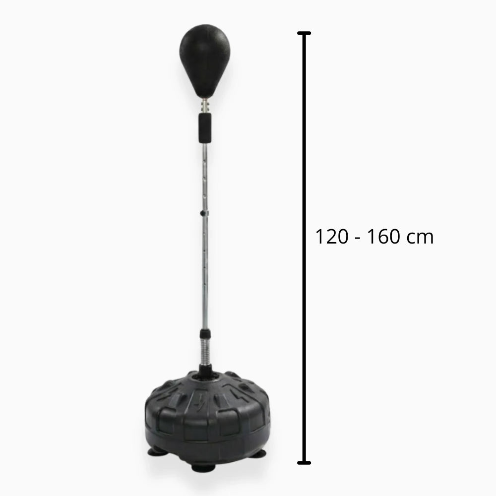 Punching Ball sur Pied Réglable 120-160 cm – Sans Percer
