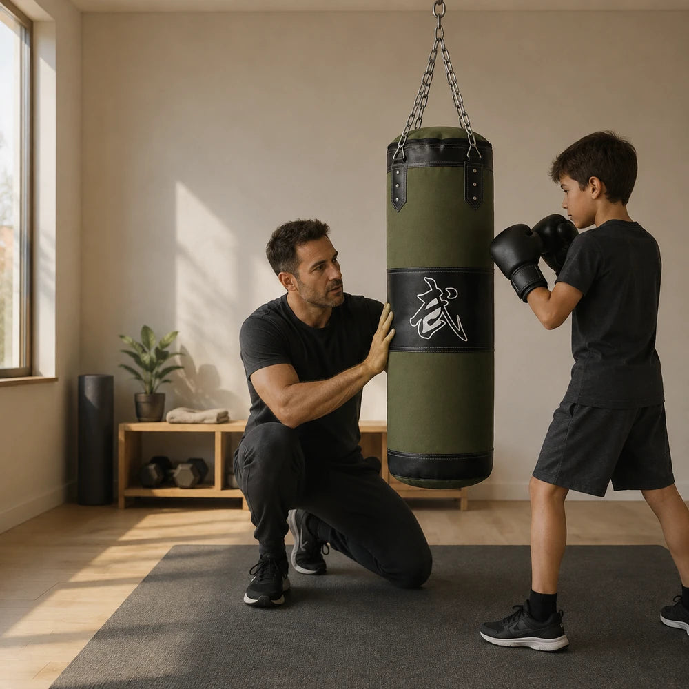 Sac de Frappe Enfant Oxford – Suspendu Chaîne Incluse