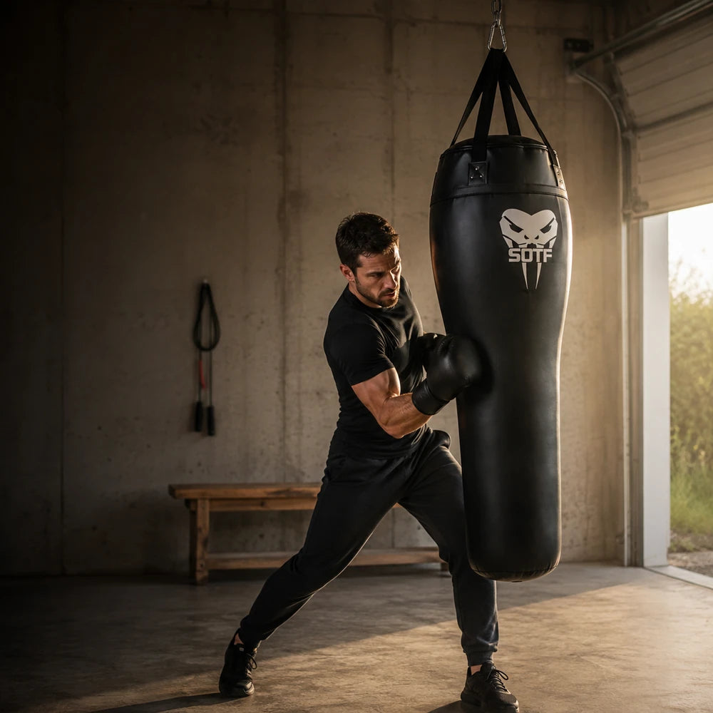 Sac de Frappe Forme Corps Muay Thai – Uppercuts & Genoux