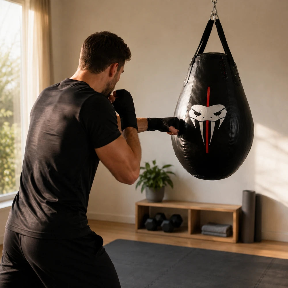 Sac de Frappe Poire Uppercuts – Suspendu Appartement
